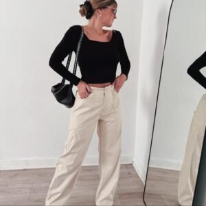 PANTALON ENGOMADO "ELENA"